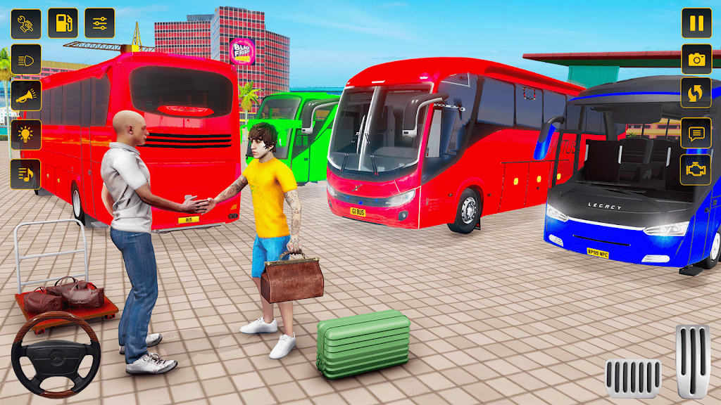 Real Bus Simulator 3d Bus Game Captura de pantalla 0