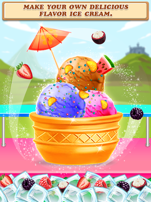 Street Ice Cream Shop Game ภาพหน้าจอ 3