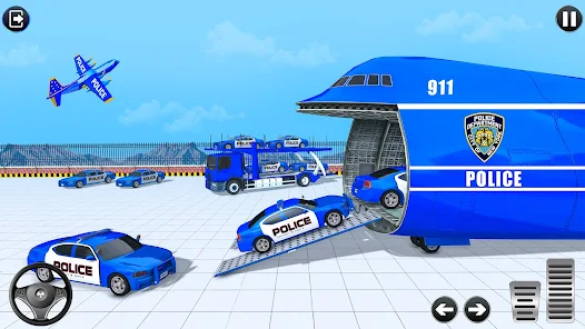 Police Multi Level Formula Car Parking Games应用截图第1张