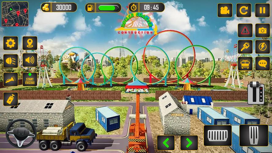 Schermata Roller Coaster Builder Game 1