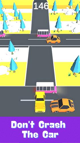 Traffic Road Cross Fun Game Ekran Görüntüsü 1