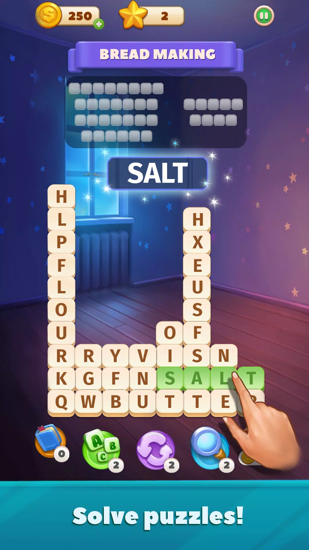 Word Scramble - Family Tales Скриншот 0