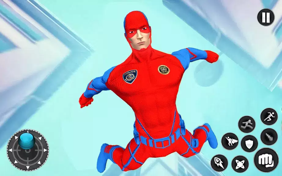 Captain Super Hero Man Game 3D স্ক্রিনশট 0