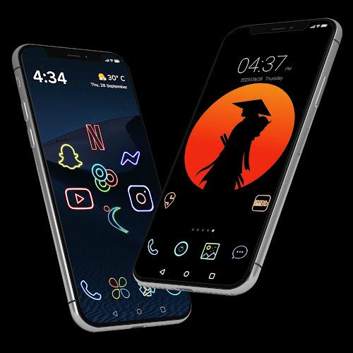 Neon Icon Pack स्क्रीनशॉट 3