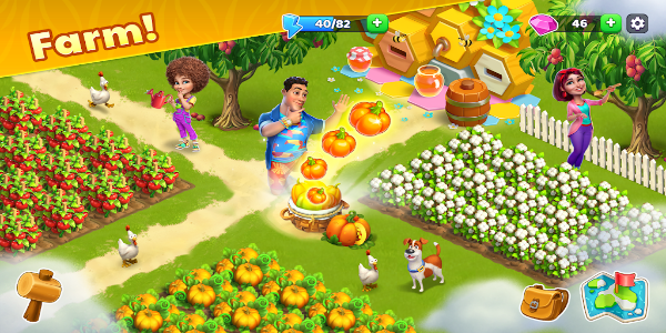 Bermuda Adventures Farm Spiele Screenshot 2