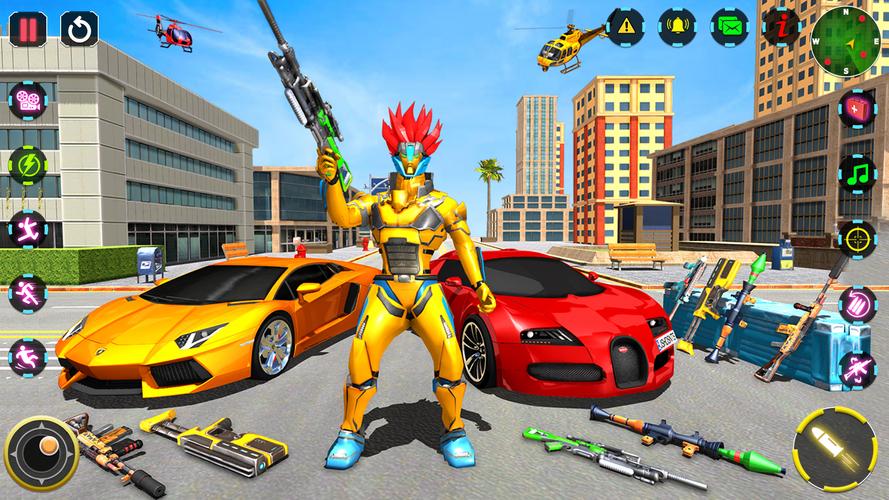 Robot Hero Game - Robot Game Zrzut ekranu 1