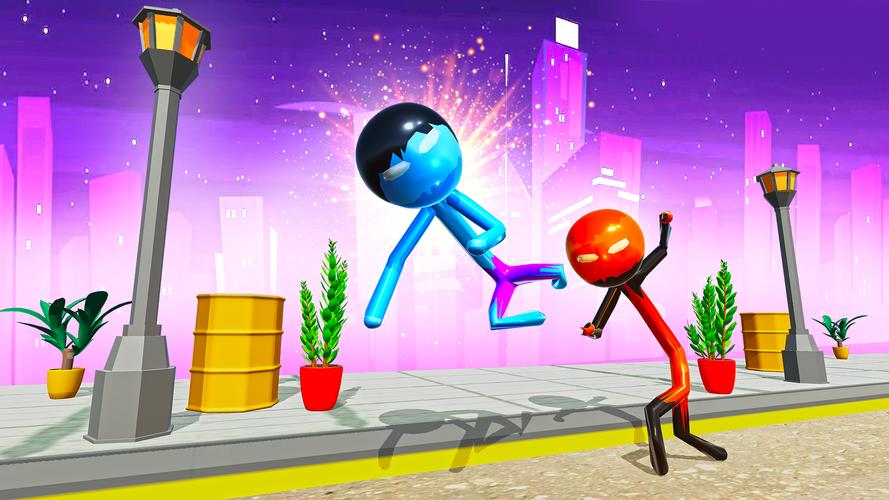 Stickman Ninja Fight: Ropehero 스크린샷 3