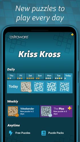 Astraware Kriss Kross ဖန်သားပြင်ဓာတ်ပုံ 3