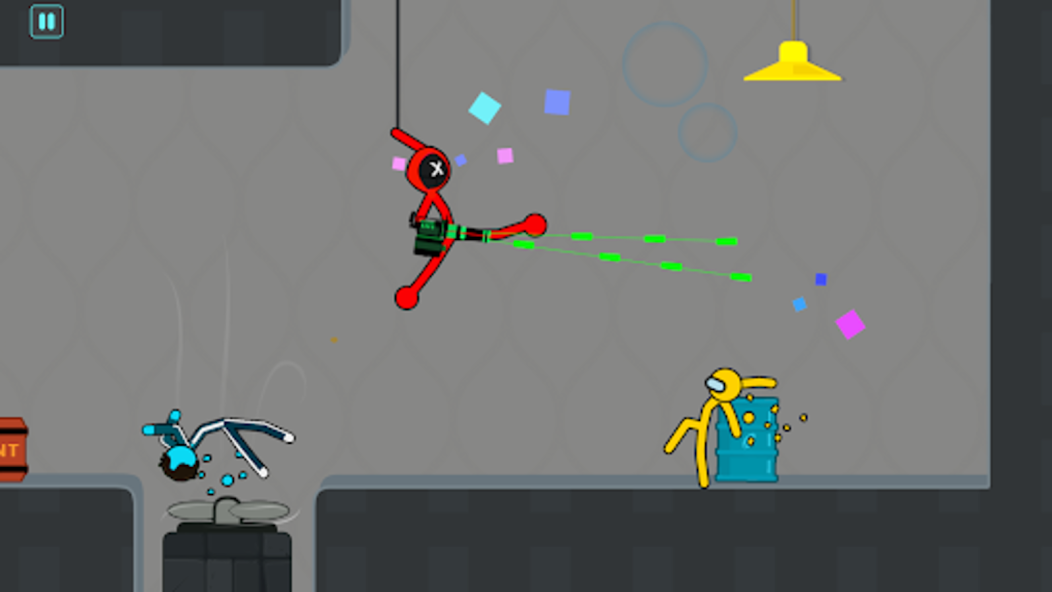 Schermata Skinnyman Battle Playground 2 Mod 2