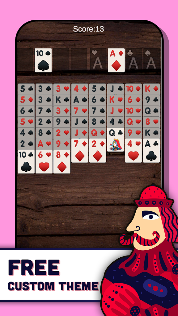 Schermata FreeCell Solitaire - Card 0