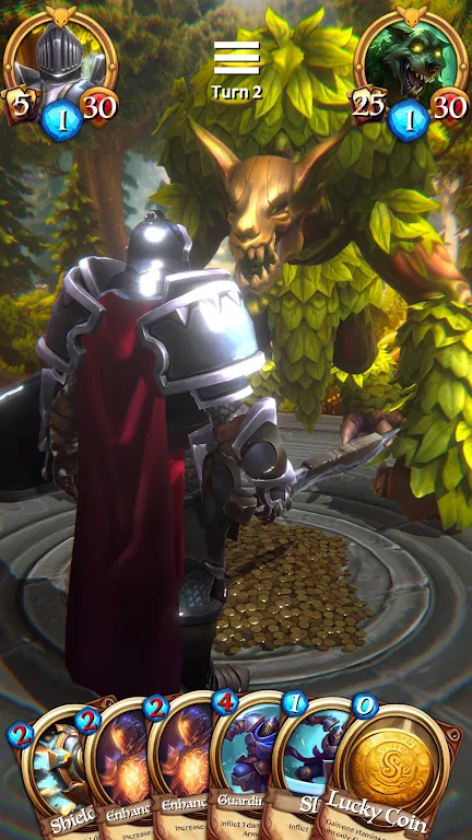I Stand Alone: Roguelike CCG Schermafbeelding 0