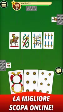 Scopa Online - Gioco di Carte Zrzut ekranu 0