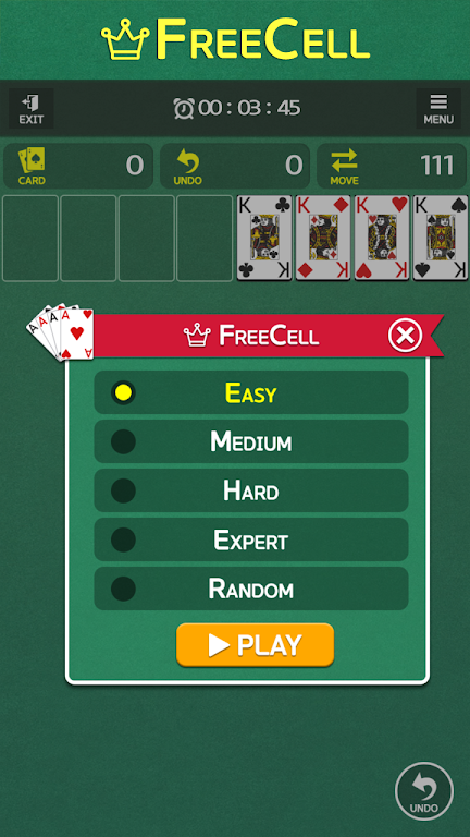 FreeCell - Classic Card Game Zrzut ekranu 1