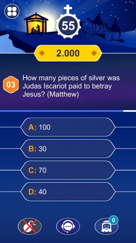 Schermata Daily Bible Trivia: Quiz Games 2