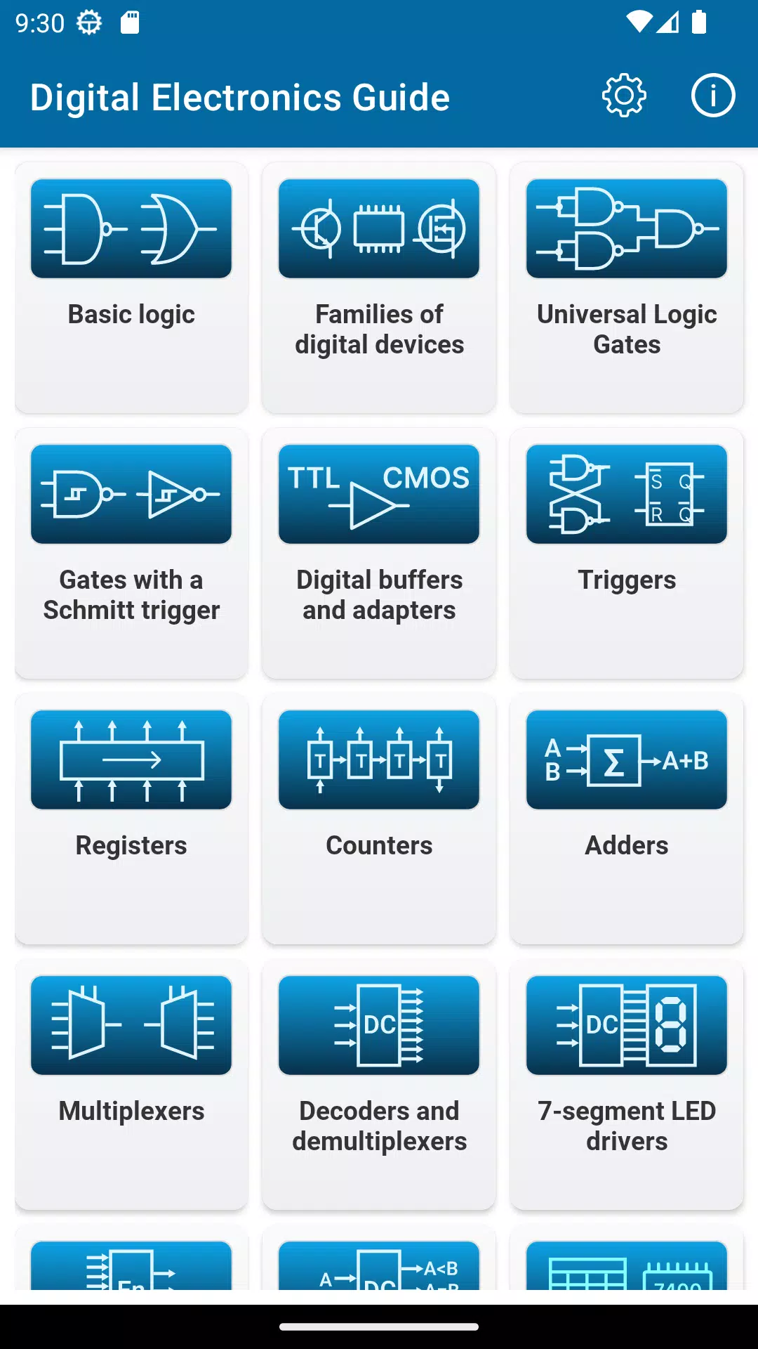 Digital Electronics Guide 스크린샷 0