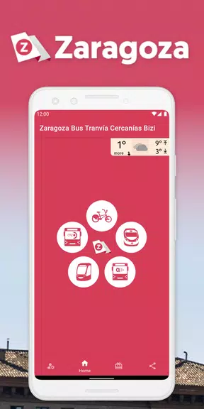 Zaragoza Bus Tranvía Cercanías Captura de pantalla 0
