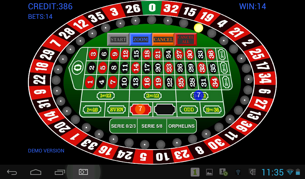 Round Roulette Demo Tangkapan skrin 1