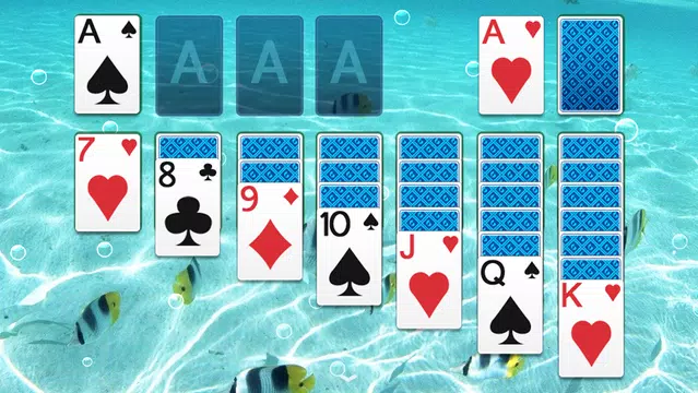 Solitaire: Ocean Blue Ekran Görüntüsü 3