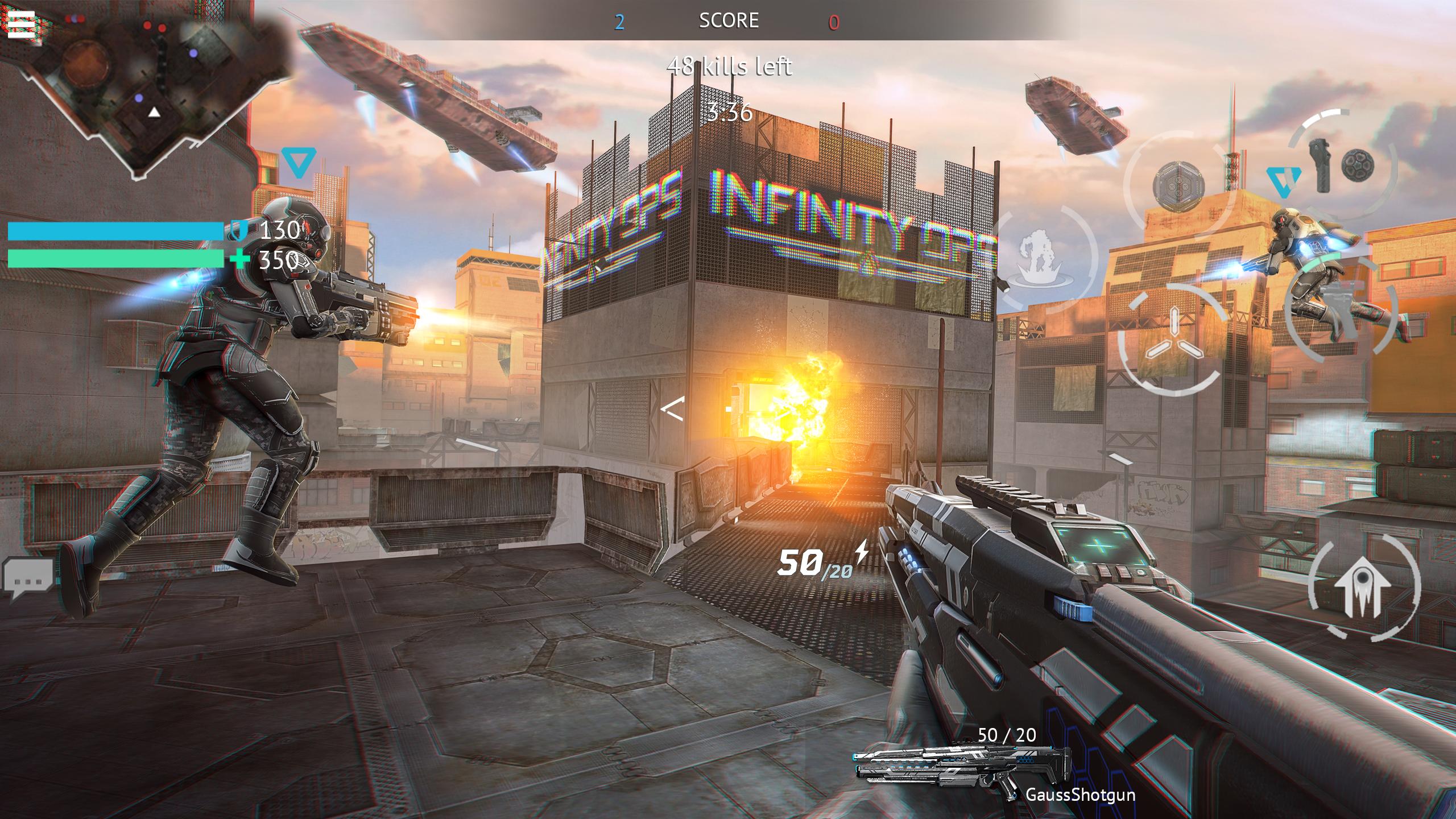 Schermata Infinity Ops 2