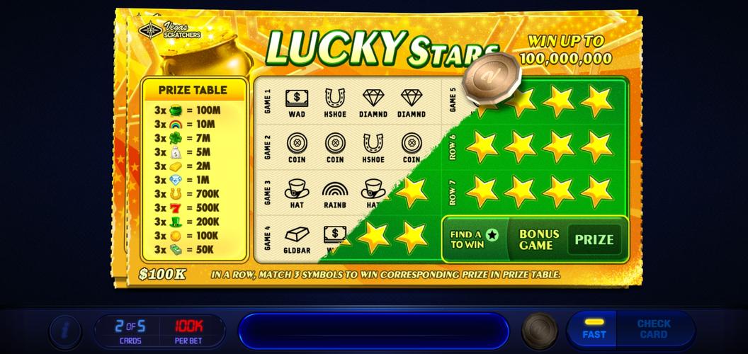 Vegas Lottery Scratchers Скриншот 0