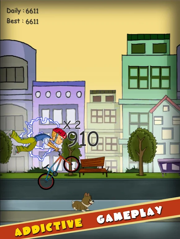 Wheelie starz - the ultimate wheelie challenge スクリーンショット 1