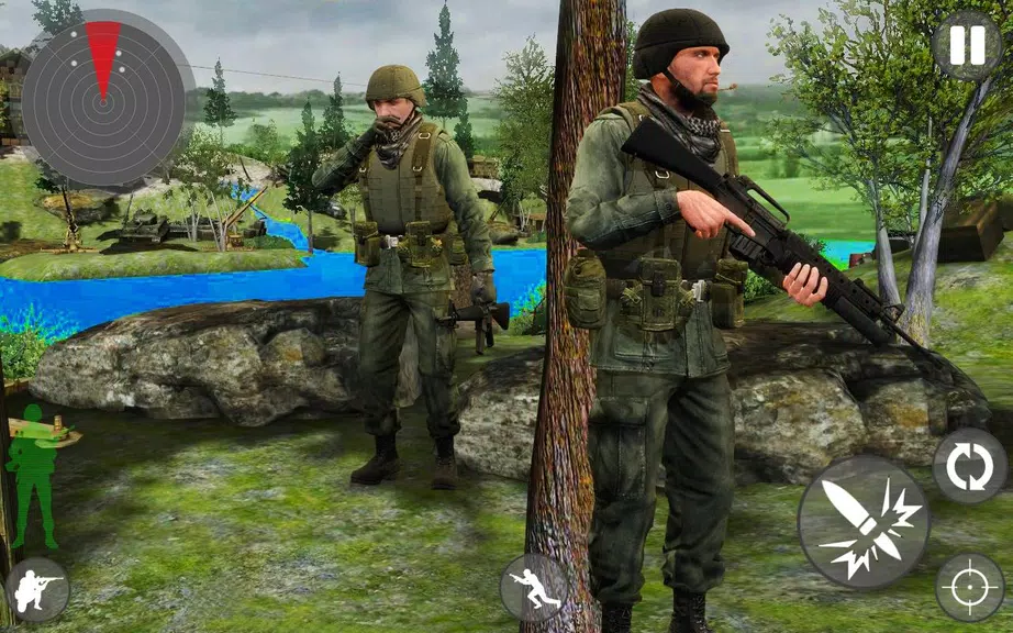 Army Mission Counter Attack Shooter Strike  2019 스크린샷 2