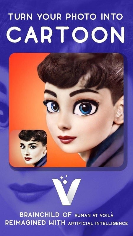 Voila AI Artist Cartoon Photo Screenshot 0