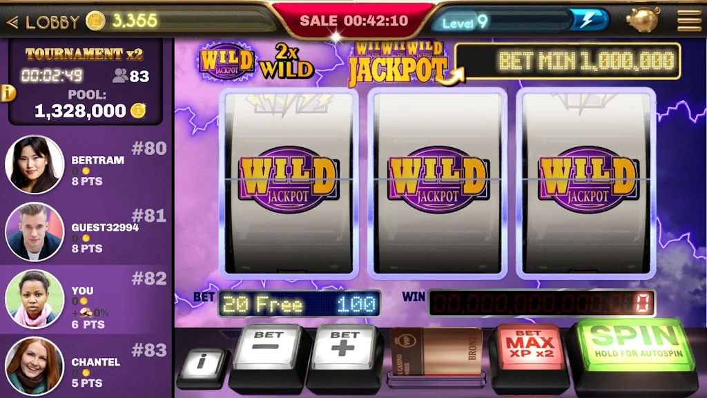Classic Slots - Electric 777 स्क्रीनशॉट 2