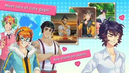 Blush Blush - Idle Otome Game Ảnh chụp màn hình 0