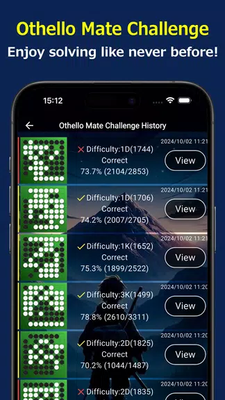 Othello Quest - Online Othello স্ক্রিনশট 3