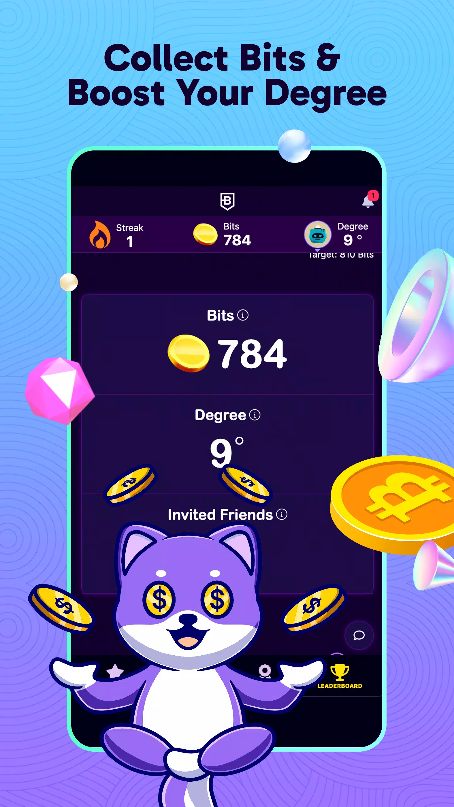 BitDegree: Play & Earn Crypto Tangkapan skrin 3