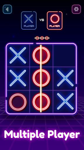 Tic Tac Toe - 2 Player XO Ảnh chụp màn hình 1