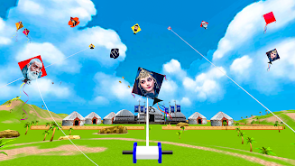 Osman Gazi kite flying 3d game 스크린샷 3