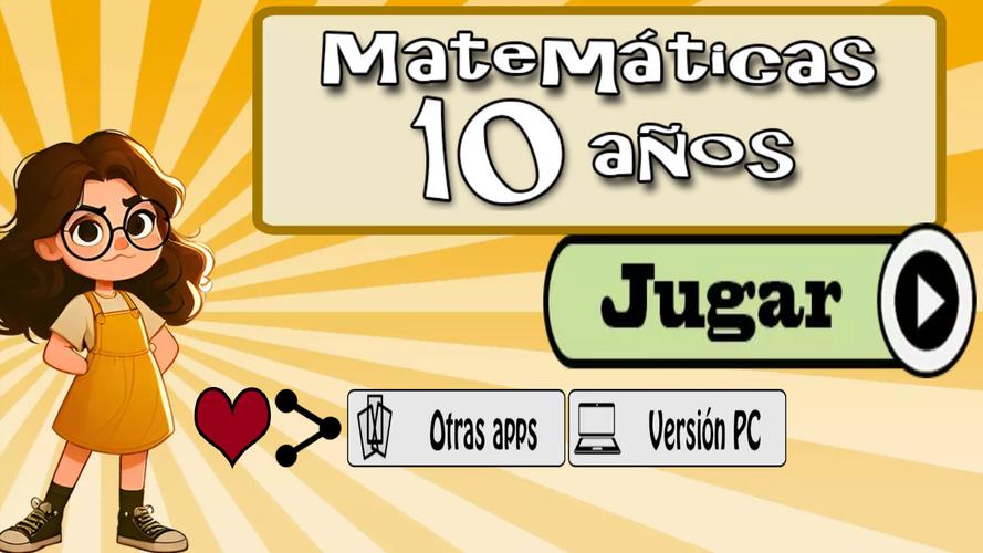 Matemáticas 10 años ဖန်သားပြင်ဓာတ်ပုံ 0