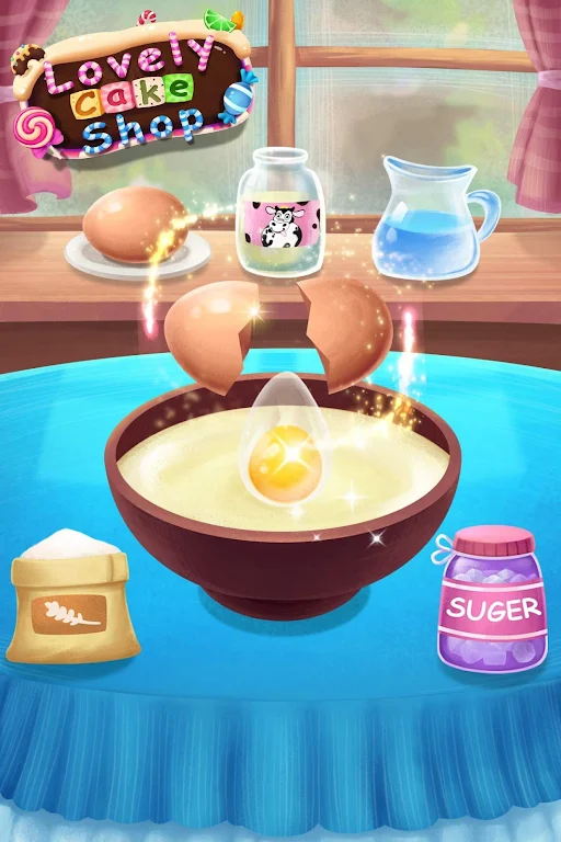 Lovely Cake Shop: Kids Game English ภาพหน้าจอ 1