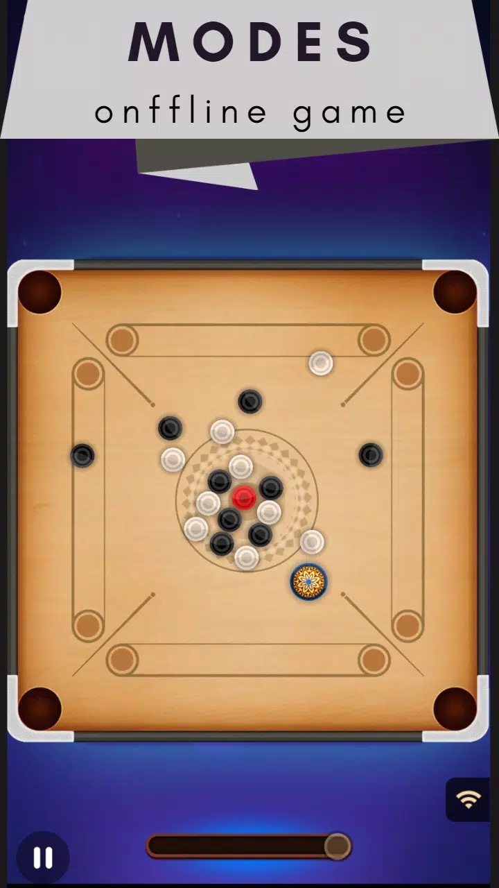 Carrom Board Offline Capture d'écran 1