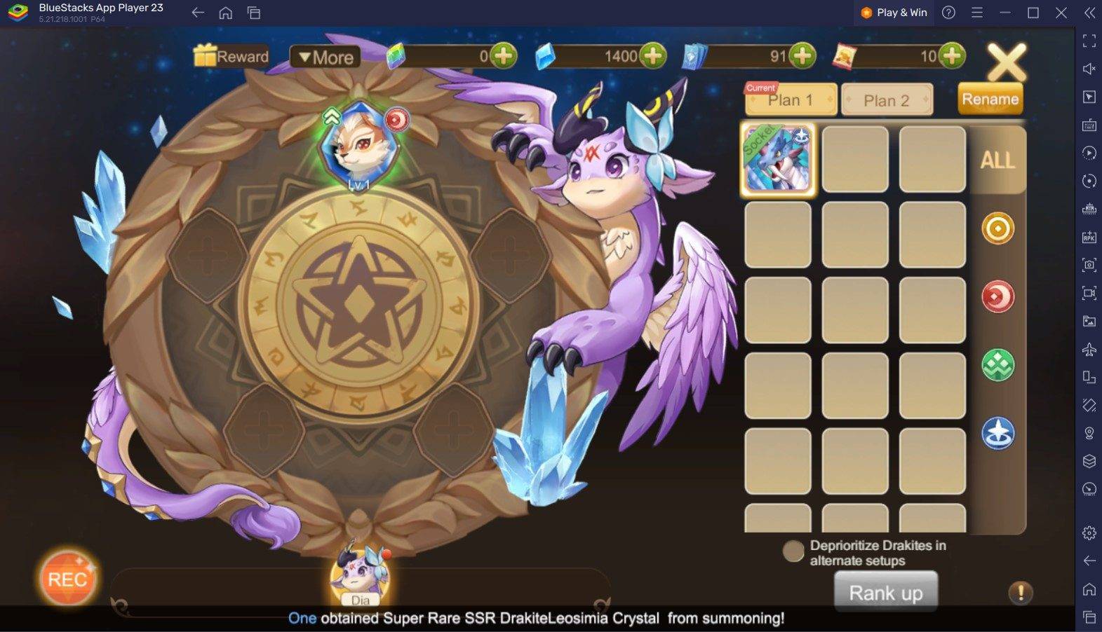 Drakites and Metamorph Guide in Draconia Saga