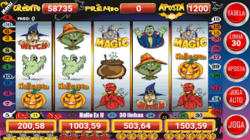 Halloween Slots 30 Linhas Tangkapan skrin 3