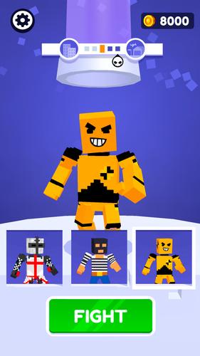 Block Ragdoll Fight Скриншот 0