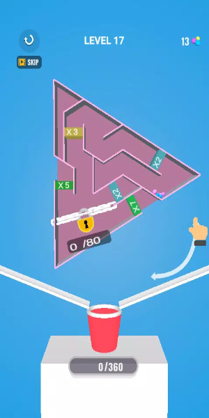 Multi Maze 3D : Spin & Collect ภาพหน้าจอ 1
