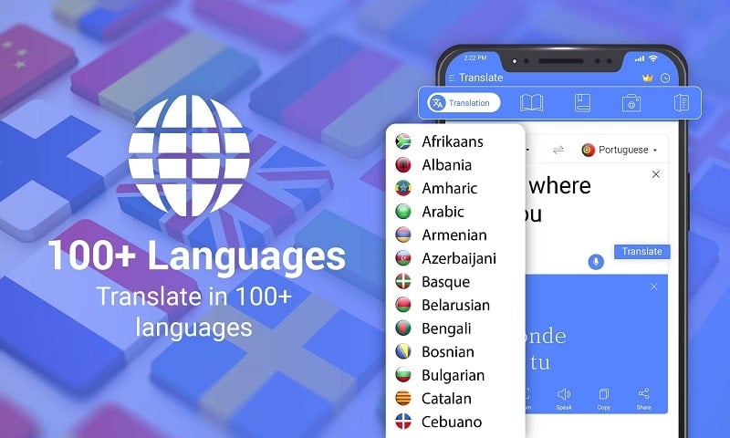 All Language Translate App Captura de tela 3
