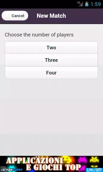 Burraco Scorekeeper ဖန်သားပြင်ဓာတ်ပုံ 0
