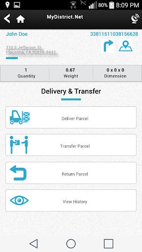 MyDistrict Delivery app Tangkapan skrin 3