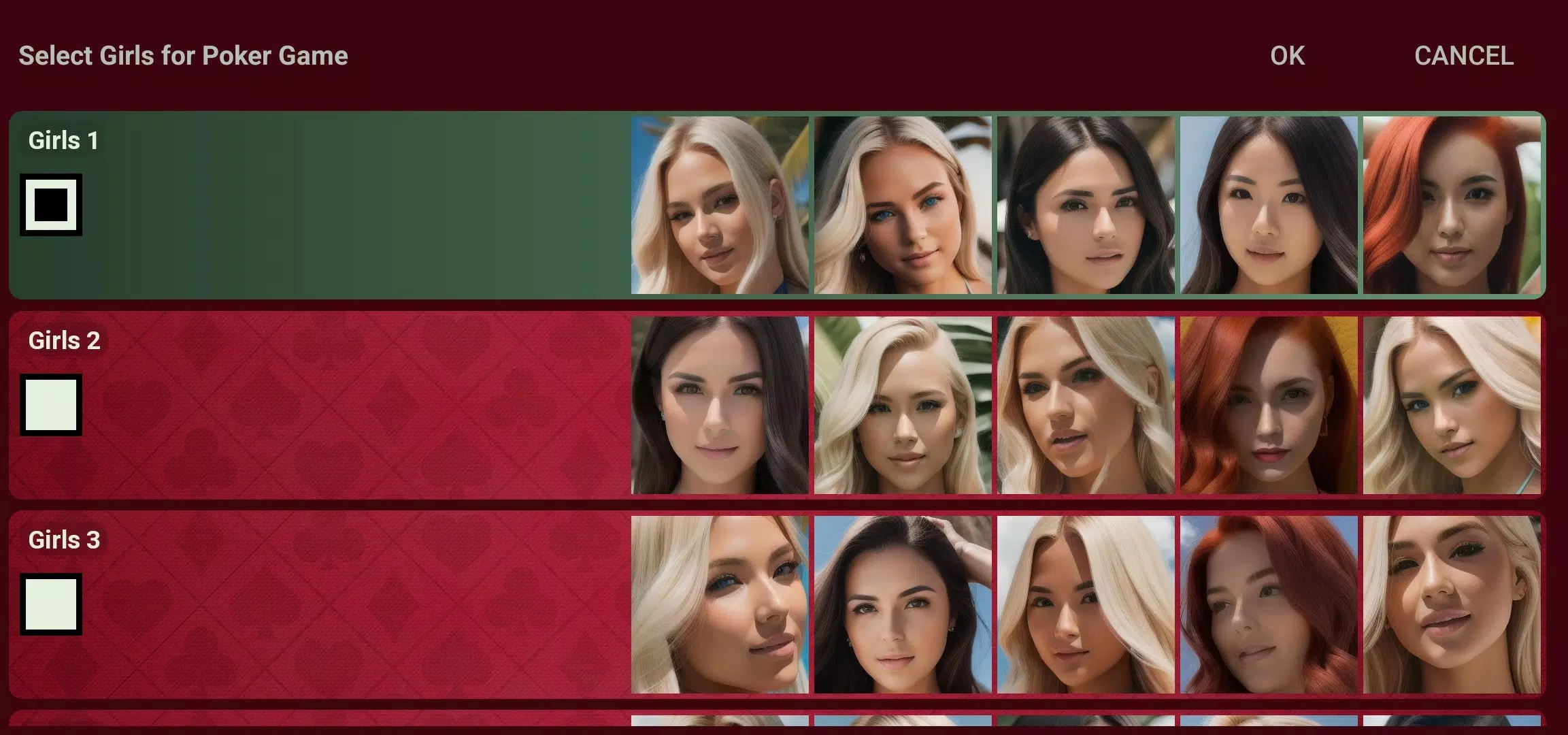 Strip Poker スクリーンショット 1