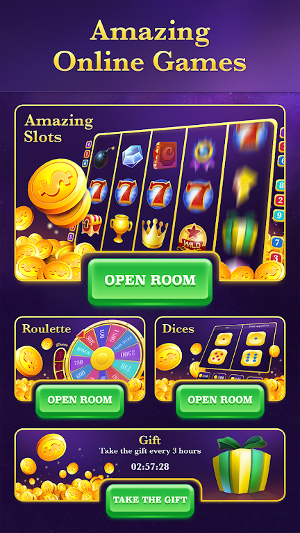 Amazing Casino Games & Slots ภาพหน้าจอ 0