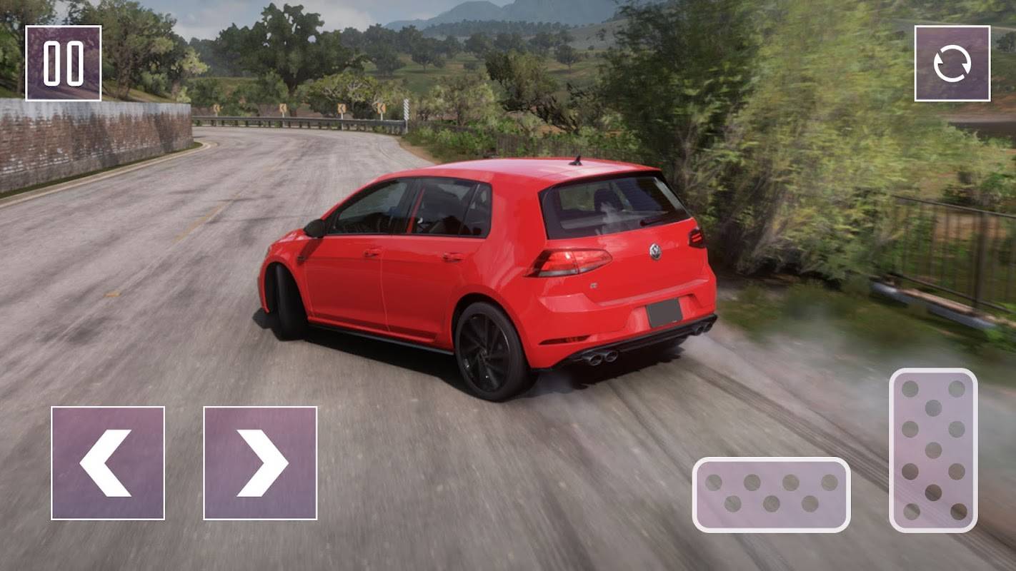 Real Racer Golf GTI Turbo Car Ảnh chụp màn hình 1