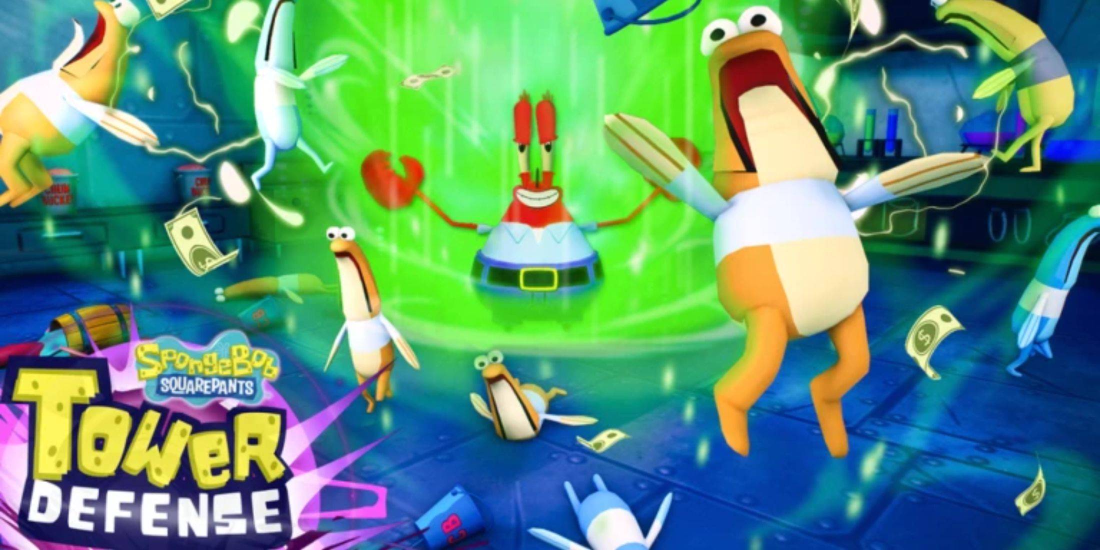 Image: Social Media Links for SpongeBob Tower Defense