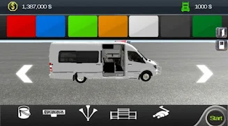 Minibus Van Passenger Game Zrzut ekranu 1