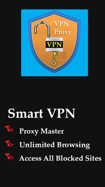 VPN Proxy Master Hide Identity Tangkapan skrin 0