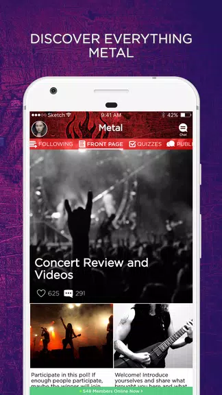 Metal Amino for Heavy Metal Music Fan Zrzut ekranu 0